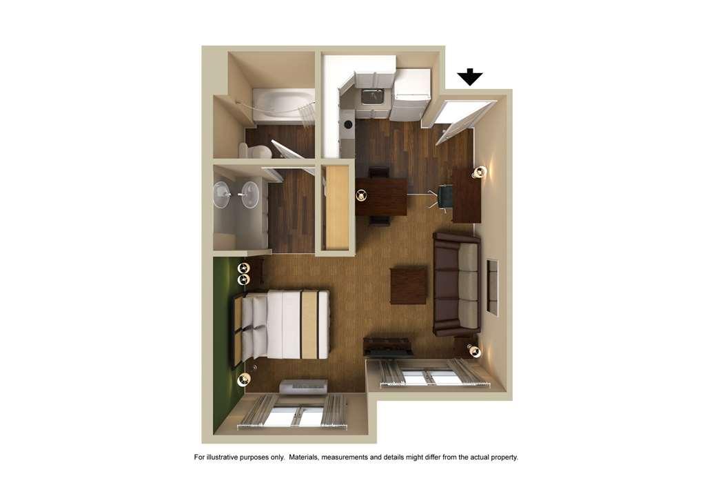 Auburn Hills Extended Stay Inn חדר תמונה